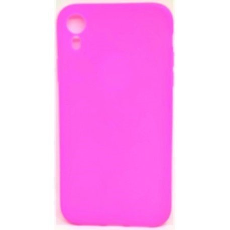 IPhone XR Silicone Case Super Slim Pink