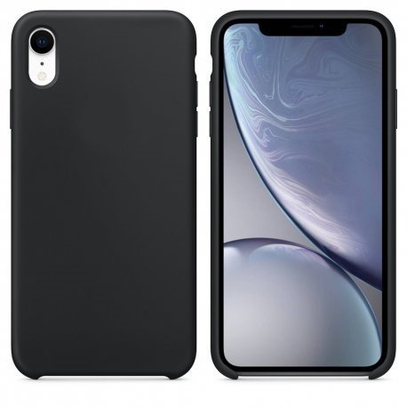 Iphone XR Sillicone Oem Case Black