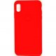 IPhone XS Max Silicone Case Super Slim Red