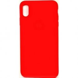 IPhone XS Max Silicone Case Super Slim Red