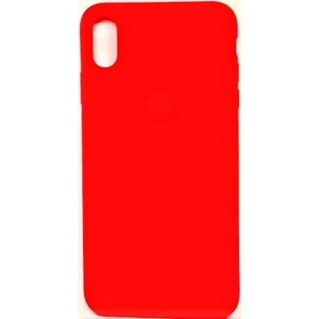 IPhone XS Max Silicone Case Super Slim Red