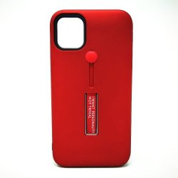 IPhone 11 Hard Back Cover Kickstand Case I Want Personality Not Trivial Red