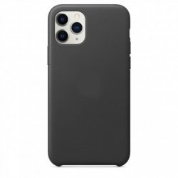 IPhone 11 Pro Leather Oem Case LO Black