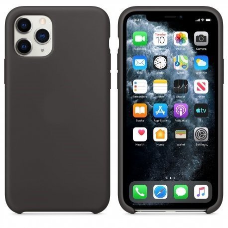 IPhone 11 Pro Max Sillicone Oem Case Black