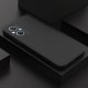 Oppo A96 Silky And Soft Touch Silicone Cover Full Camera Protection Black