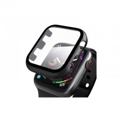 Apple Watch 45mm Tempered Glass Case Black