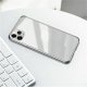 IPhone 12 Pro Luxury Electroplated Cases Tempered Glass White