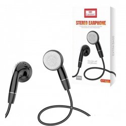 Earldom ET-E27 Wired Stereo Earphone With Mic Black