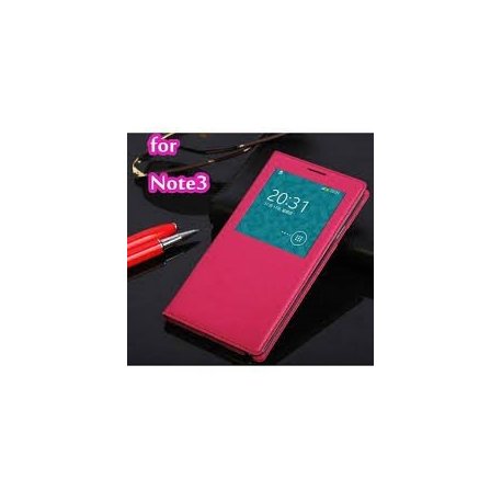 Samsung Galaxy Note 4 N910 Book Case S-View Hot Pink