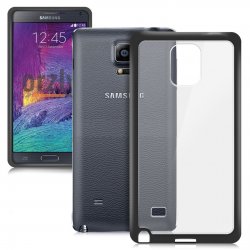 Samsung Galaxy Note 4 N910 Silicone Plate Case Black