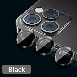 IPhone 13 Pro/13 Pro Max Ring Camera Protective Tempered Glass Black