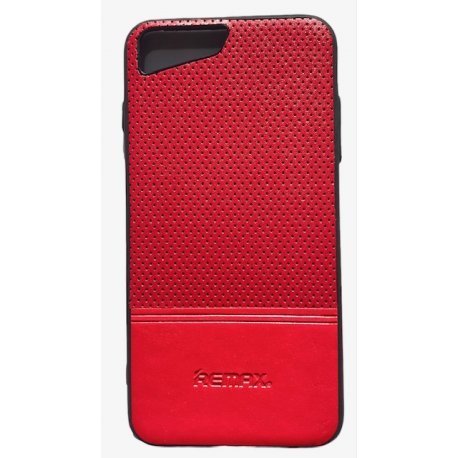 Samsung Galaxy J7 2017 J730 Remax Leather Case Red