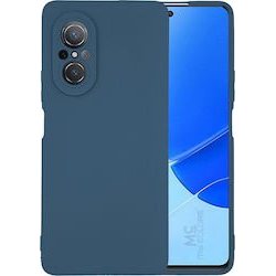 Huawei Nova 9SE Silky And Soft Touch Silicone Cover Dark Blue