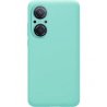 Huawei Nova 9SE Silky And Soft Touch Silicone Cover Light Blue