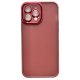 IPhone 13 Pro Max Ultra Hybrid Matte Back Cover Case Burgundy