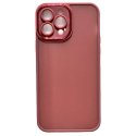 IPhone 13 Pro Max Ultra Hybrid Matte Back Cover Case Burgundy
