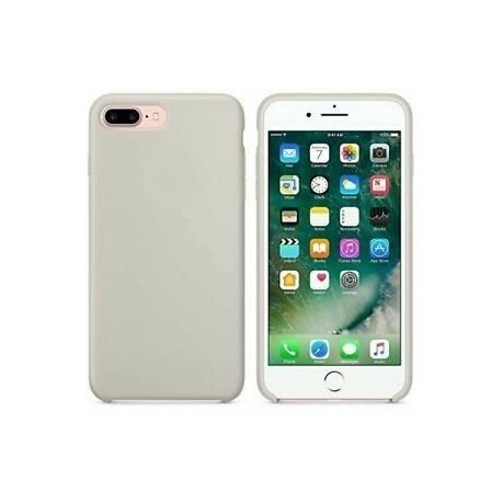 IPhone 7 Plus/8 Plus Sillicone Oem Case Stone Grey