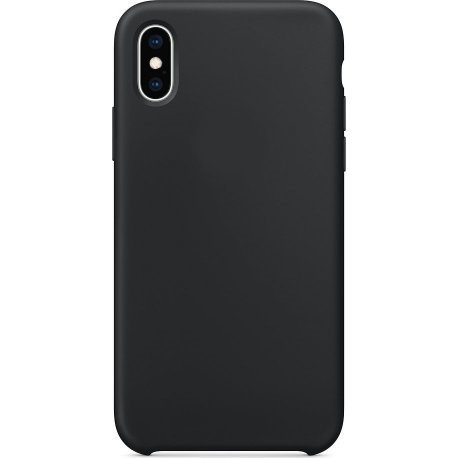 IPhone X/XS Silicone Oem Case Black