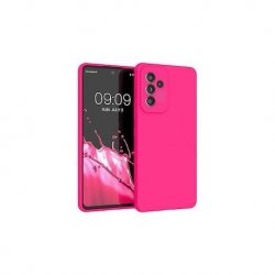 Samsung Galaxy A13 5G A136/ A04S Silicone Case Full Camera Protection Hot Pink