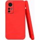Xiaomi 12 Pro Silicone Case Full Camera Protection Red
