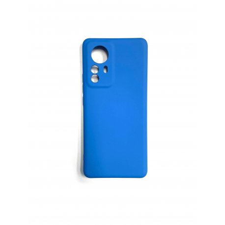 Xiaomi 12 Silicone Case Full Camera Protection Blue