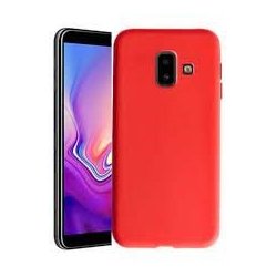 Samsung Galaxy J6 2018 J600 Silicone IC Soft Case Red
