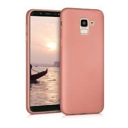 Samsung Galaxy J6 2018 J600 Silicone IC Soft Case RοseGold
