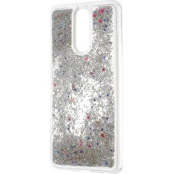 Samsung Galaxy J5 2017 J530 Back Case Liquid Glitter Silver