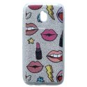 Samsung Galaxy J5 2017 J530 Glitter Case Lips