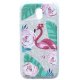 Samsung Galaxy J5 2017 J530 Glitter Case Flamingo Roses