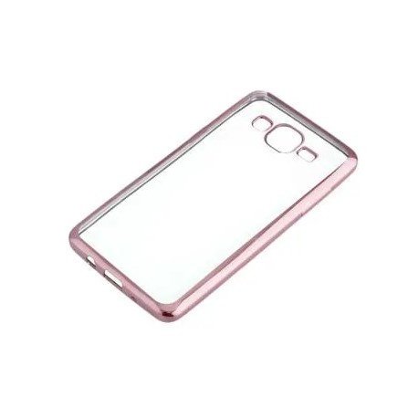Samsung Galaxy J5 2016 J510 Silicone Plate Case RoseGold