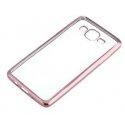 Samsung Galaxy J5 2016 J510 Silicone Plate Case RoseGold