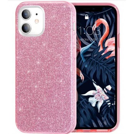 IPhone 14 Plus Glitter Case Pink
