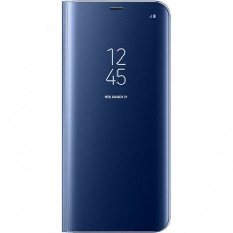 Xiaomi Mi A3 Book Case Clear View Blue