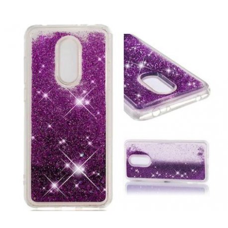 Xiaomi Redmi Note 3 Liquid Glitter Case Purple