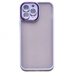 IPhone 13 Pro Ultra Hybrid Matte Back Cover Case Lila