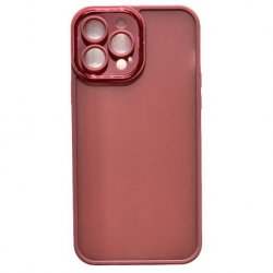 IPhone 13 Pro Ultra Hybrid Matte Back Cover Case Burgundy