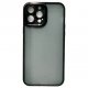 IPhone 14 Pro Ultra Hybrid Matte Back Cover Case Black