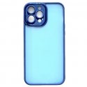 IPhone 14 Pro Ultra Hybrid Matte Back Cover Case Blue