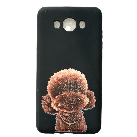 Samsung Galaxy J7 2016 J710 Electroplated Case Poodle Dog