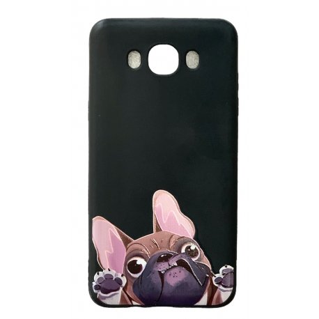Samsung Galaxy J7 2016 J710 Electroplated Case Dog