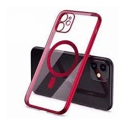 IPhone 14 Luxury MagSafe Case Red