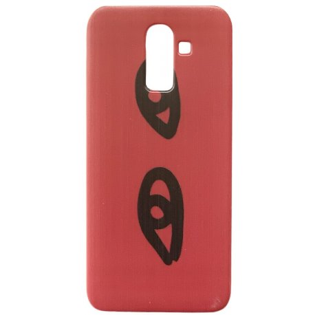 Samsung Galaxy A6 Plus A605 Electroplated Case Eyes