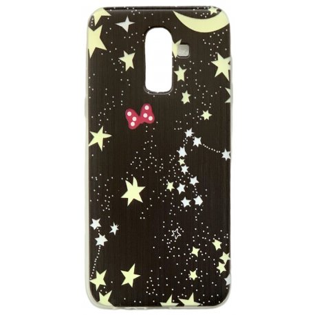 Samsung Galaxy A6 Plus A605 Electroplated Case Stars