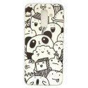 Samsung Galaxy A6 Plus A605 Electroplated Case Panda