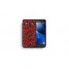Samsung Galaxy J4 Plus J415 Silicone Case Animal Print Red