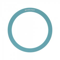 Silicone MagSafe Magnetic Ring Blue