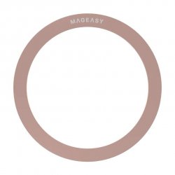 Silicone MagSafe Magnetic Ring Pink