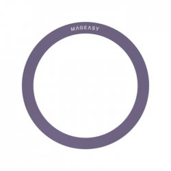 Silicone MagSafe Magnetic Ring Lila