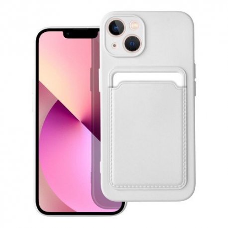 IPhone 14 Silicone Card Case White